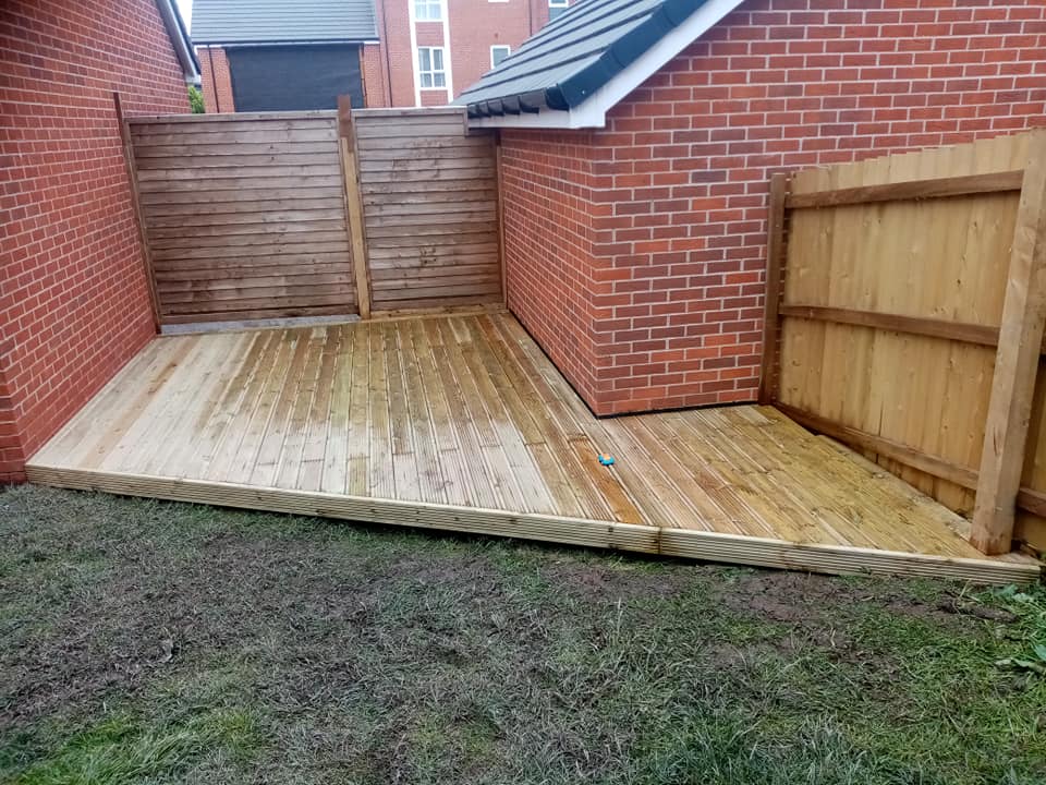 Wildtrak Decking Job photo